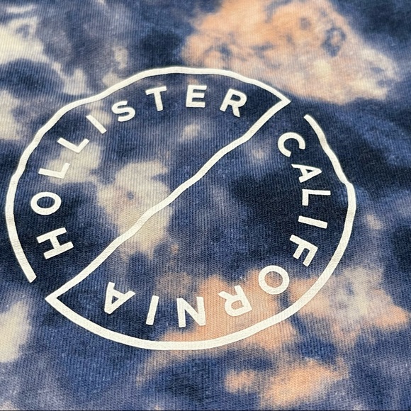 MEN'S  HOLLISTER TIE DYE SHORT SLEEVE - Picture 2 of 4